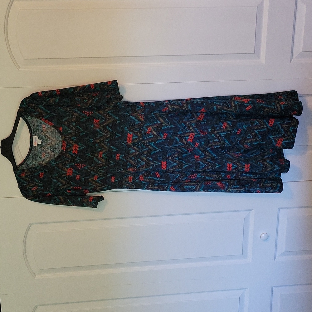 LulaRoe multicolored dress 2xl